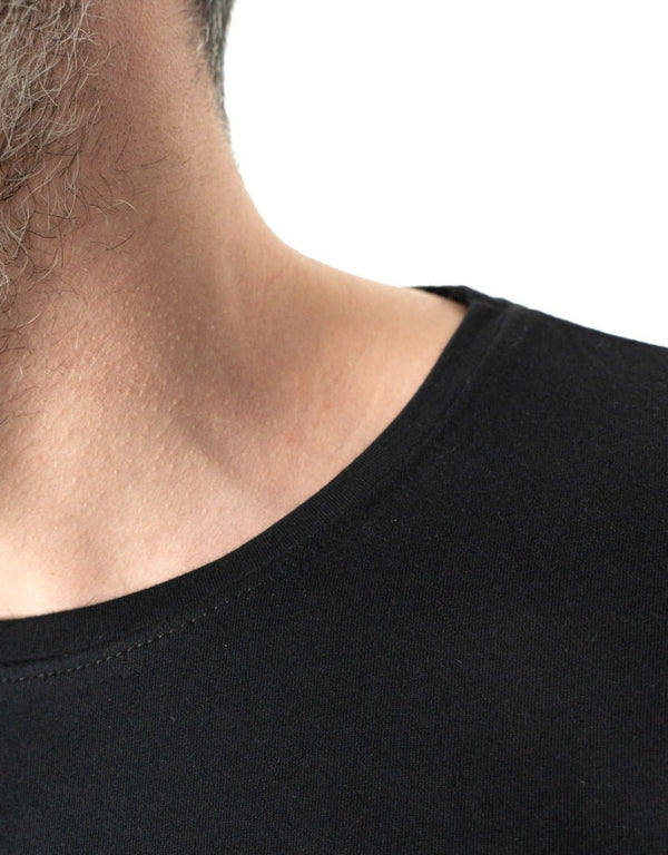 Basic T-shirt Black Color 1.0 Quality - Pamusan.com