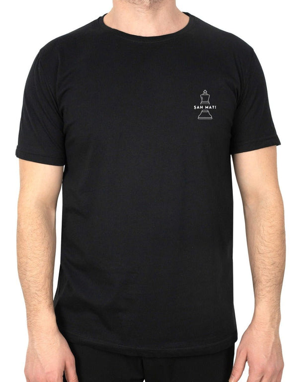 Basic T-shirt Black - Print - Pamusan.com