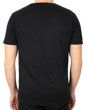 Basic T-shirt Black - Print - Pamusan.com