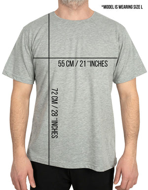 Basic T-shirt Gray Color 1.0 Quality - Pamusan.com