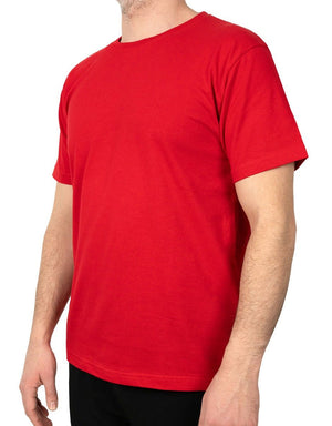 Basic T-shirt Red - Print - Pamusan.com