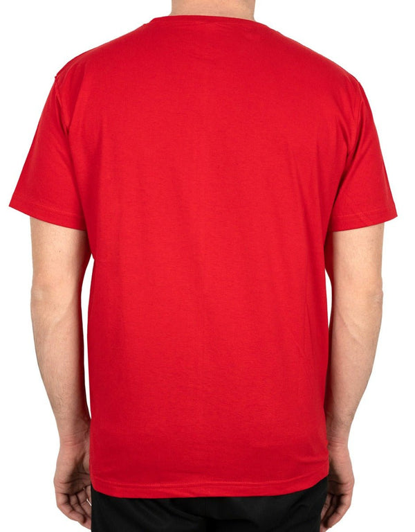Basic T-shirt Red - Print - Pamusan.com