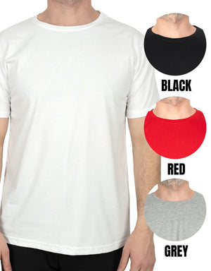 Basic T-shirt White Color 1.0 Quality - Pamusan.com