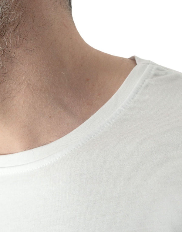 Basic T-shirt White Color 1.0 Quality - Pamusan.com