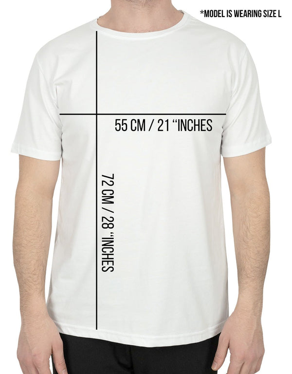 Basic T-shirt White - Print - Pamusan.com