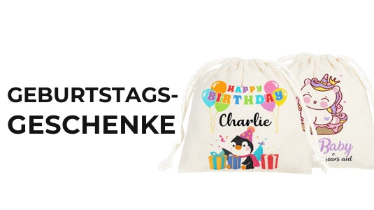 Geburtstags-Geschenkbeutel