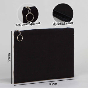 Black (30x21 cm) with a star - Pamusan.com