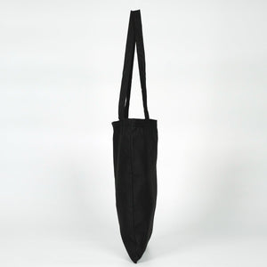 Black Cotton Tote Bag – 14" × 16" (35 × 40 cm) – 4 oz Blank Bag - Pamusan.com