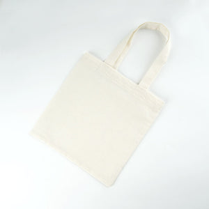 Blank Cotton Tote Bag 9x9 Inch | Lightweight Natural Cotton Gift Bag - Pamusan.com