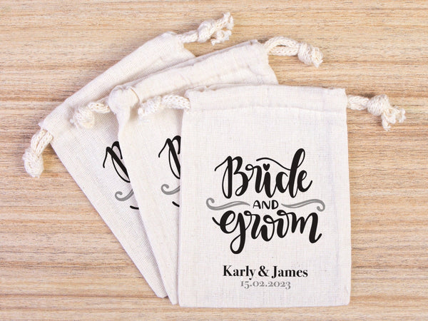 Bride & Groom Recovery Kit Bags – Custom Name Design, Bachelorette Party Favors — custom print | Pamusan