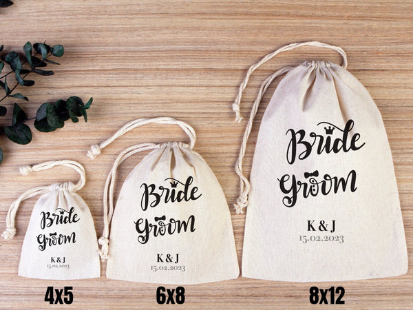 Bride Groom Bag, Recover Kit Bags, Custom With Your Name Or Design, Bachelorette Party, Survival Kits - Pamusan.com