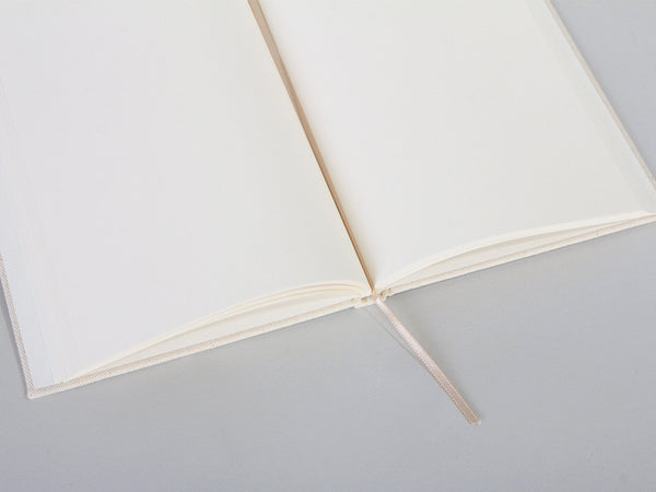 Canvas Cover Notebook 6"W x 8"H (15 cm x 20 cm) Text Logo or Photo Print, Promotional Notebook - Pamusan.com
