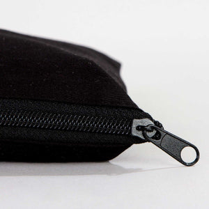 Clutch Bag - Black 8"W x 6"H - 21x15 cm (customized) - Pamusan.com