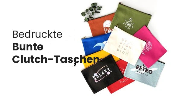 Bunte Clutch-Taschen