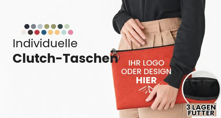 Individuelle Clutch-Taschen