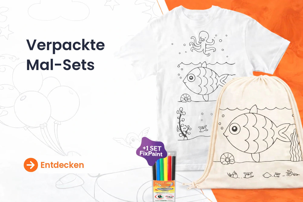Verpackte Mal-Sets