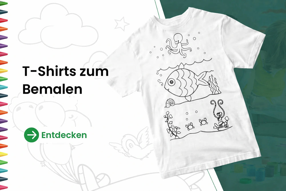 T-Shirts zum Bemalen