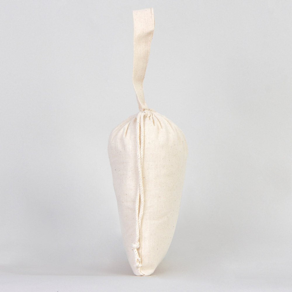 Cotton Pouch Bag 6"x8" – Natural Drawstring Favor Bag with Short Handle - Pamusan.com