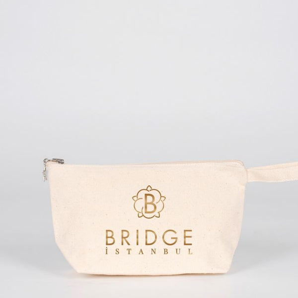 Natural cotton canvas zipper pouch with star zipper pull – Pamusan.com