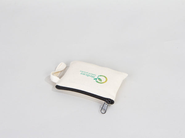 Custom Linen Coin Purse – 5"x3" Zippered Pouch Bag, Personalized Promotional Wallet - Pamusan.com