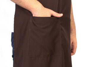 Custom Logo Apron – Personalized Kitchen Aprons for Chefs, Bakers & Home Cooks — print detail | Pamusan