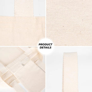 Close-up of a woven fabric with a 'Product Details' label.