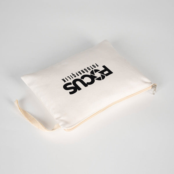 Custom Sublimation Printed Laminated Cotton Clutch Pouch – 8" × 6" (21 ×15 cm) - Pamusan.com