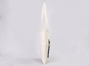 Custom Tote Bag 14"W x 16"H – Wholesale Cotton Shopping Bag with Logo Print - Pamusan.com