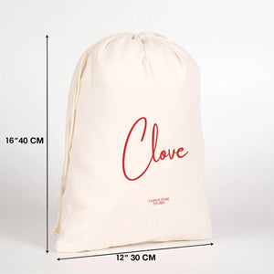 Customizable Laminated Cotton Drawstring Pouch – 12" × 16" (30 × 40 cm), 4 oz - Pamusan.com
