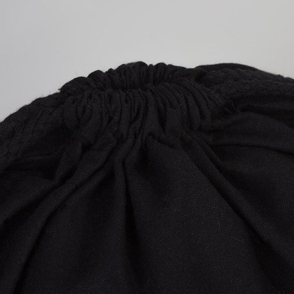 Drawstring Bags / Backpacks Black 14" W x 16" H (35x40 cm) - Customize - Pamusan.com