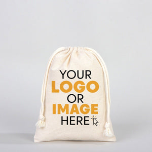 Fabric Pouch 6" W x 8" H (15.5 cm x 20 cm) - (Customize) - Pamusan.com
