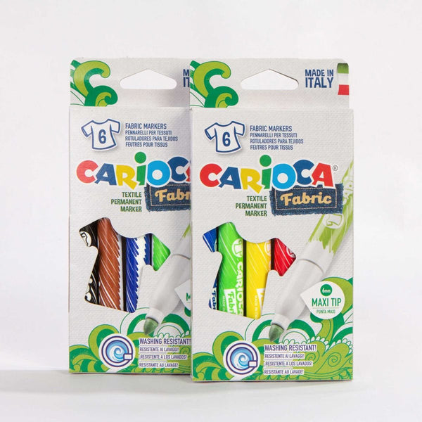 Fun Activity Set | 4 Double - Sided Colorable Totes/ Pencil Pouch 14"x16" / Fabric Marker - Pamusan.com