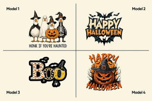 Halloween Drawstring Bags – 12 Spooky Trick or Treat Designs, Bulk Party Favor Candy Bags - Pamusan.com
