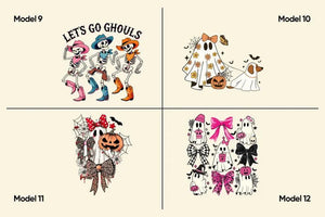 Halloween Drawstring Bags – 12 Spooky Trick or Treat Designs, Bulk Party Favor Candy Bags - Pamusan.com