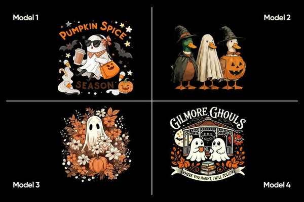 Halloween Tote Bags – Personalized Black Canvas Reusable Totes with 12 Custom Designs - Pamusan.com
