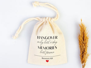 Hangover Pouches – Custom Wedding & Bachelorette Recovery Bags — alternate view | Pamusan
