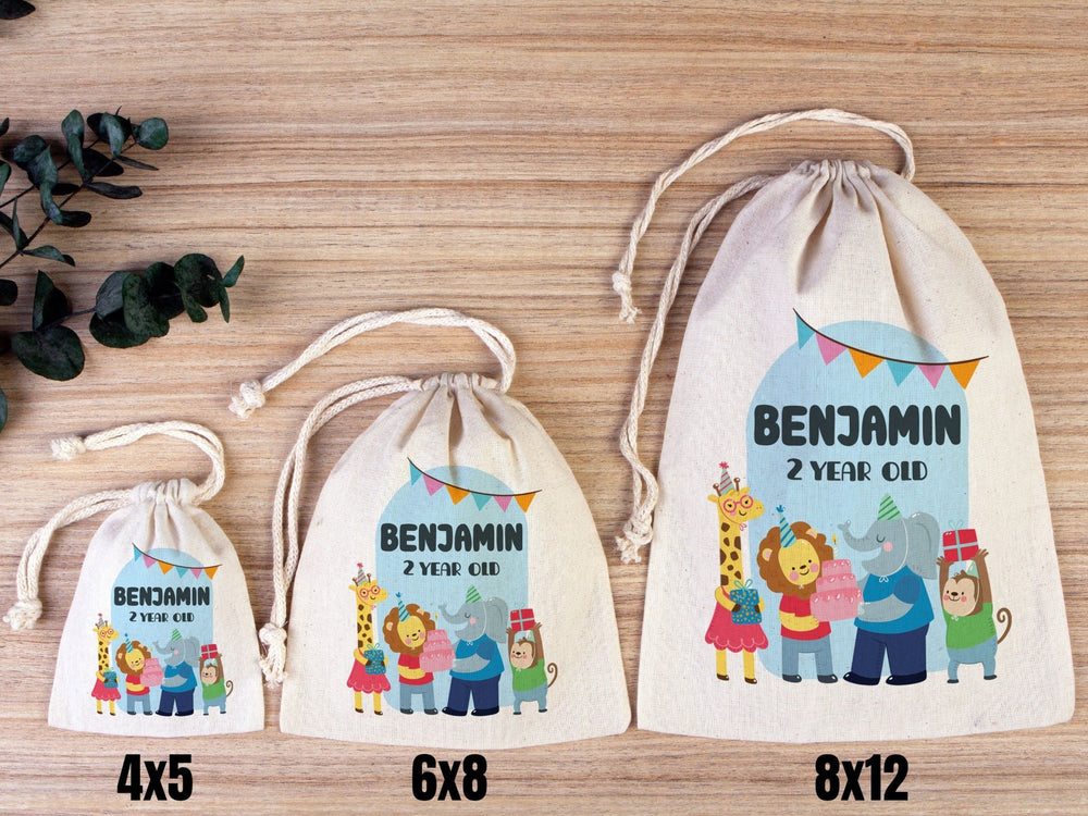 Birthday Treat Bags – Personalized Happy Birthday Gift Bags for Kids’ First Birthday Party | Pamusan