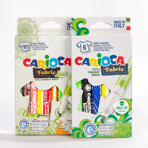 Mother’s Day Painting Set 1 – 25 Double - Sided Colorable Cotton Tote Bags 14"x16"+ Carioca Fabric Markers - Pamusan.com