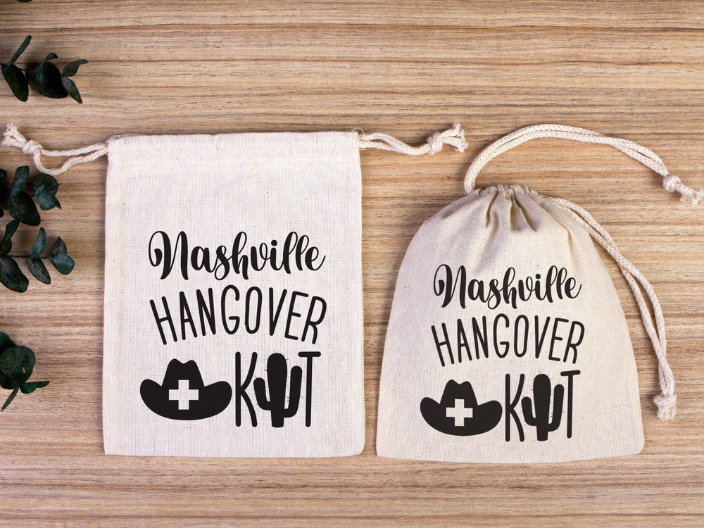 Nashville Hangover Kit Bag – Wedding & Bachelorette Recovery Pouch | Pamusan