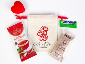 Oh Shit Kit Hangover Bags – Custom Recovery & Survival Pouches for Bachelorette Parties — custom print | Pamusan