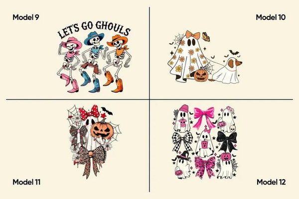 Personalized Halloween Bags – Custom Trick or Treat Cotton Tote with 12 Designs - Pamusan.com