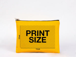 Personalized Makeup Clutch Bag – Bridesmaid Gift – Custom 8"x6" Clutch Bags - Pamusan.com