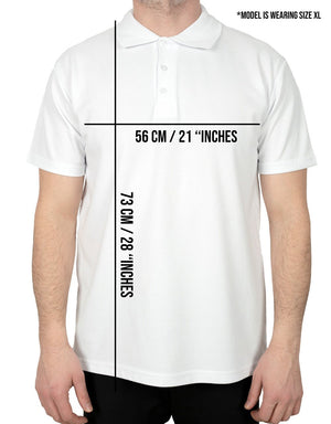 Polo Collar T-Shirt White - Pamusan.com