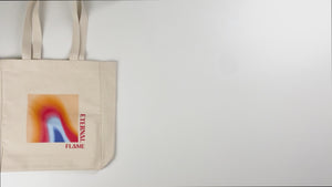 Blanko-Tragetaschen aus Baumwolle – 40,6 cm B x 35,6 cm H x 12,7 cm L, wiederverwendbar