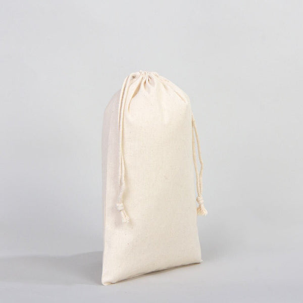 Cotton Drawstring Pouch 8"x12" | Natural Favor & Gift Bag — view 7 | Pamusan