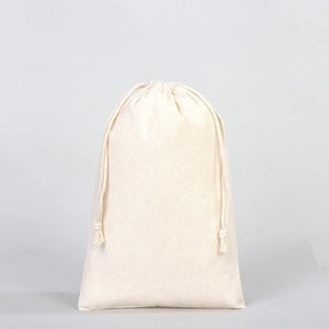 Cotton Drawstring Pouch 8"x12" | Natural Favor & Gift Bag | Pamusan