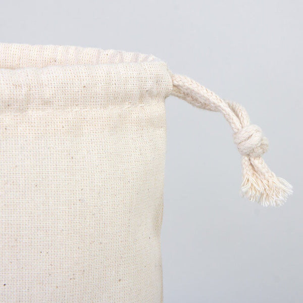 Cotton Drawstring Pouch 8"x12" | Natural Favor & Gift Bag — view 6 | Pamusan